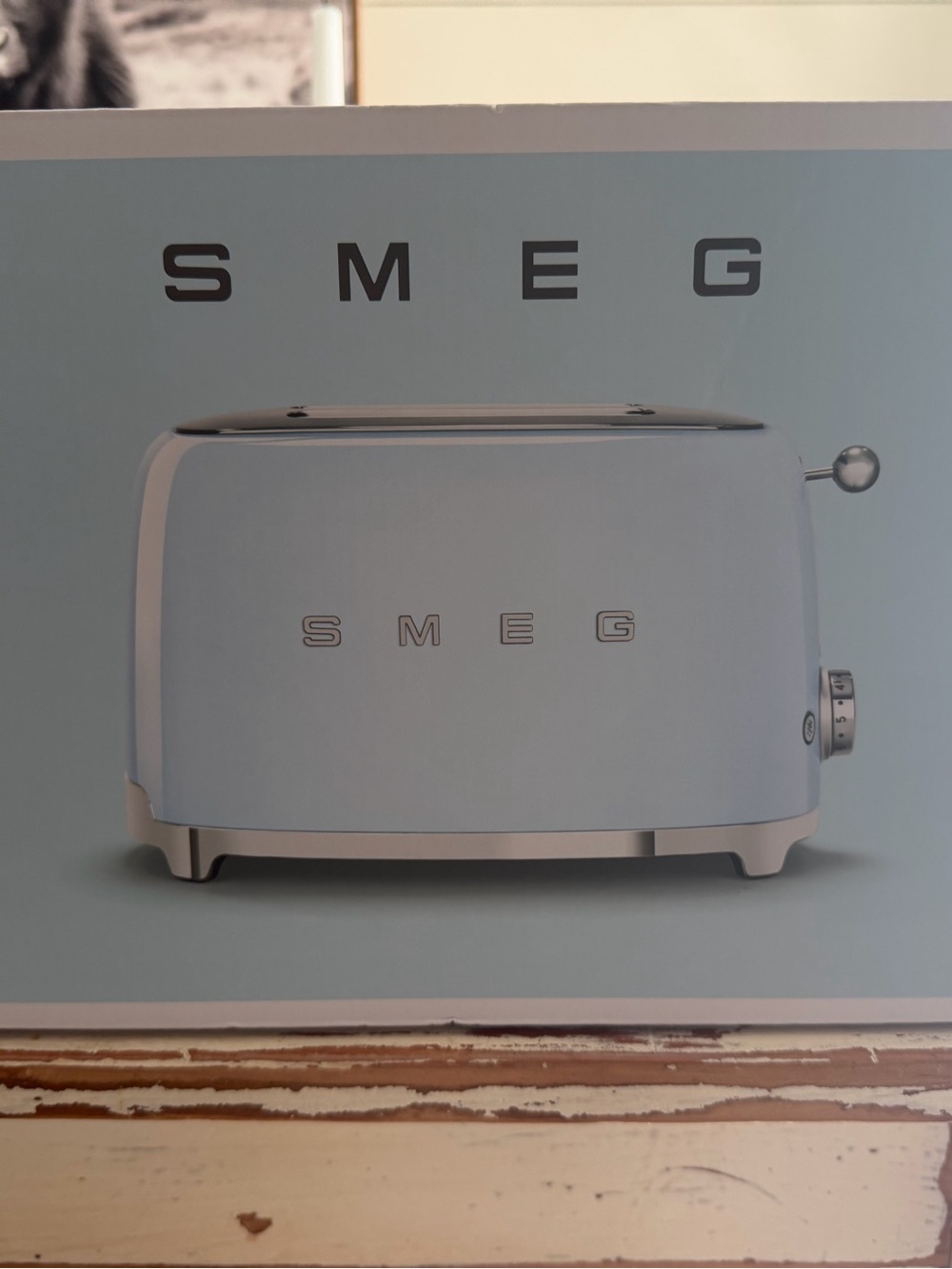 NEW in Box SMEG Navy 2-slice Toaster - Picture 2 of 5